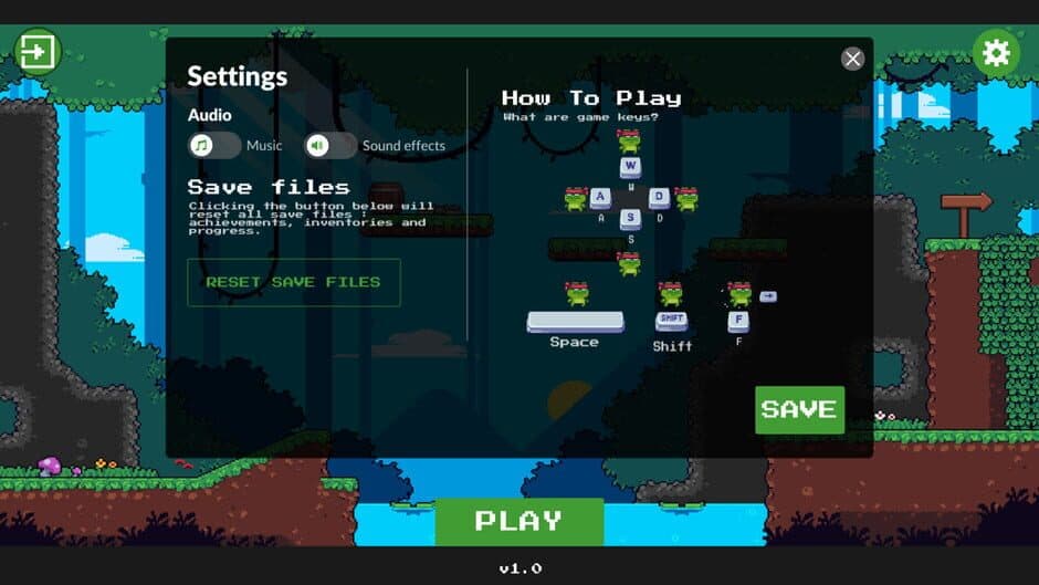 Mutant Frog screenshot