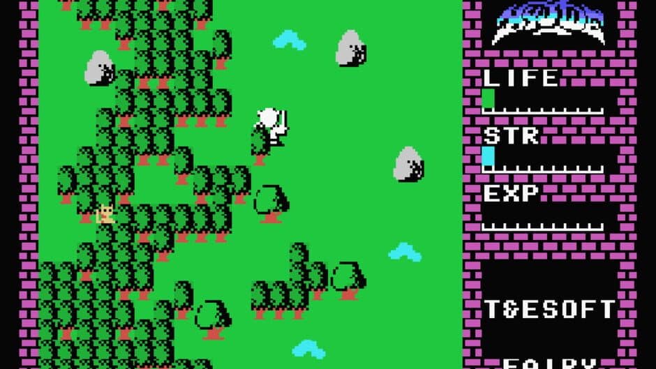 Hydlide screenshot