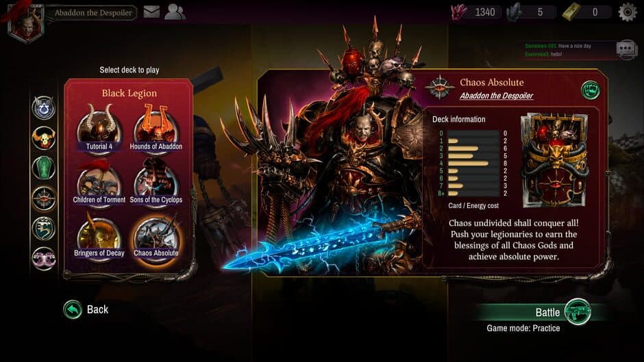 Warhammer 40,000: Warpforge screenshot