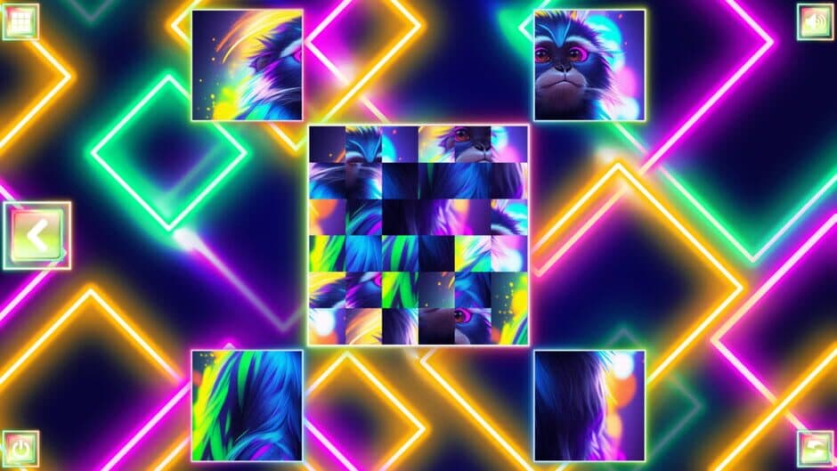 Neon Fantasy: Monkeys screenshot