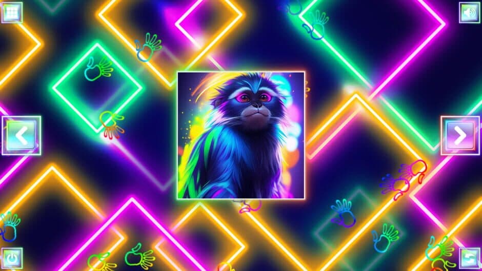 Neon Fantasy: Monkeys screenshot