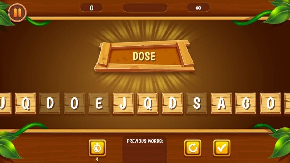 Tappy Word Infinite screenshot