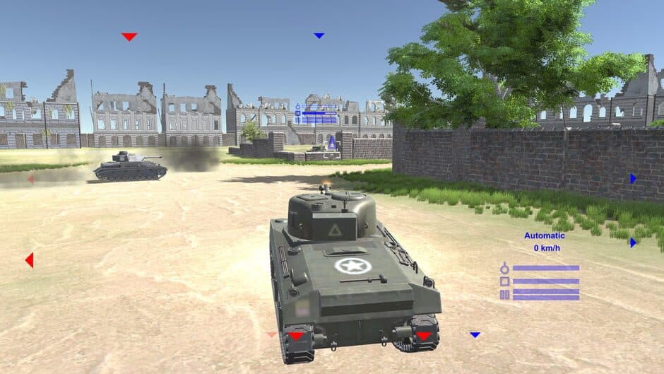 WWII Tanks Battle: World War 2 Heroes Troopers Machines Sim screenshot