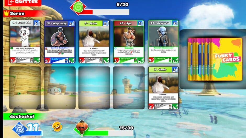Funky Cards Arena screenshot