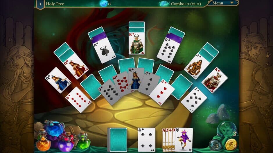 Magic Cards Solitaire 2: The Fountain of Life screenshot