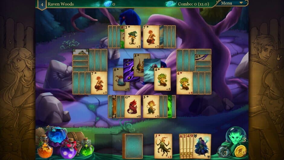 Magic Cards Solitaire 2: The Fountain of Life screenshot