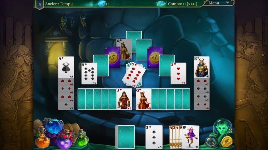 Magic Cards Solitaire 2: The Fountain of Life screenshot