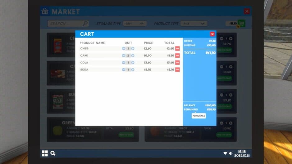 Supermarket Simulator screenshot