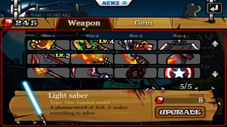 Zombie Sweeper screenshot