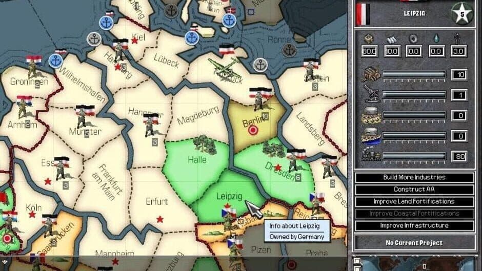 Hearts of Iron screenshot