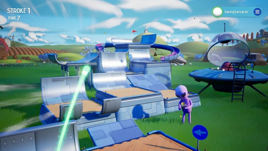 Minigolf Galaxy screenshot