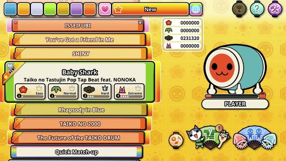 Taiko no Tatsujin: Pop Tap Beat screenshot