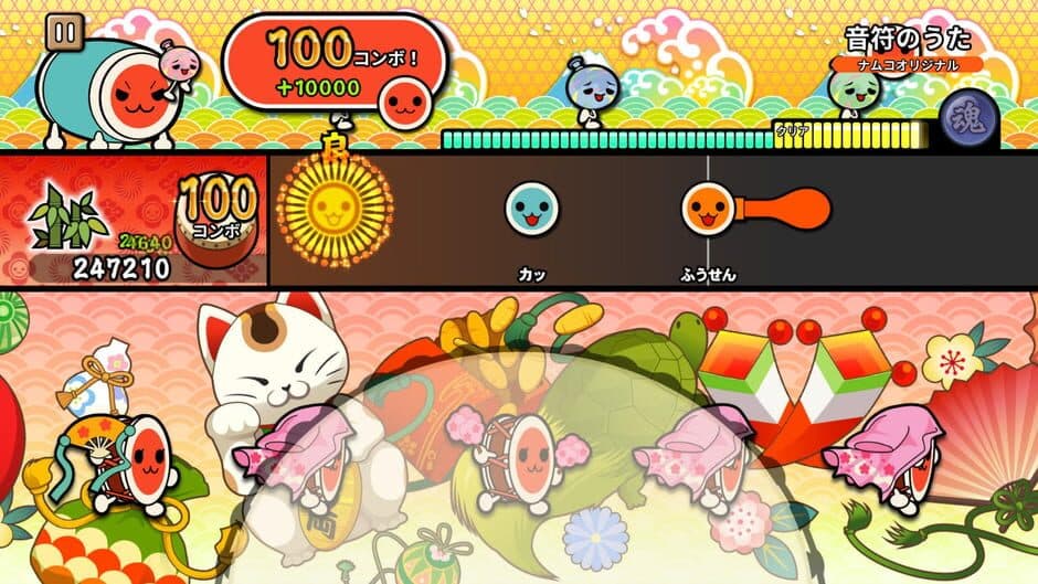 Taiko no Tatsujin: Pop Tap Beat screenshot