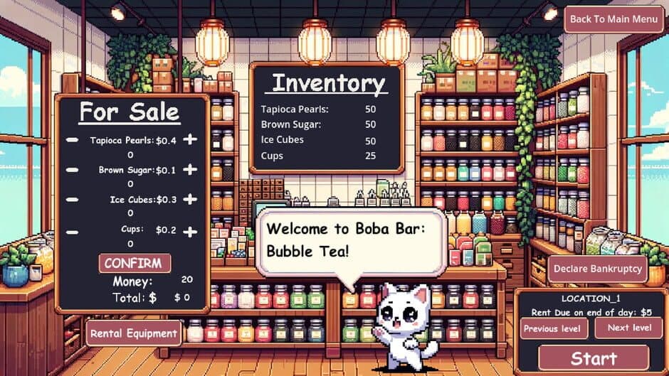 Boba Bar: Bubble Tea Tycoon screenshot