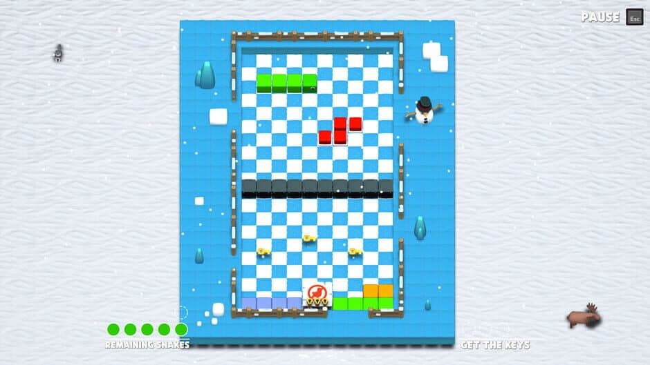 Snaketris: Rescue 'em all screenshot