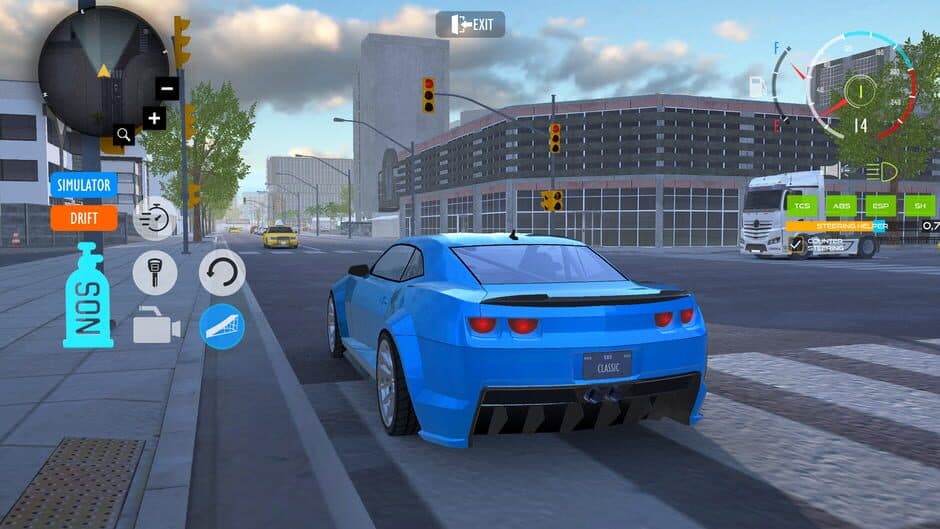 Classic Car Simulator Car Driving screenshot