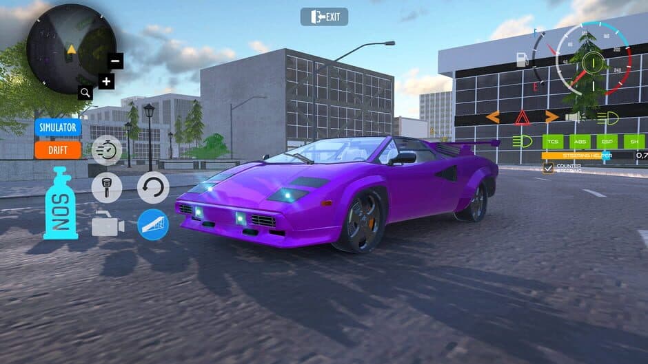 Classic Car Simulator Car Driving screenshot