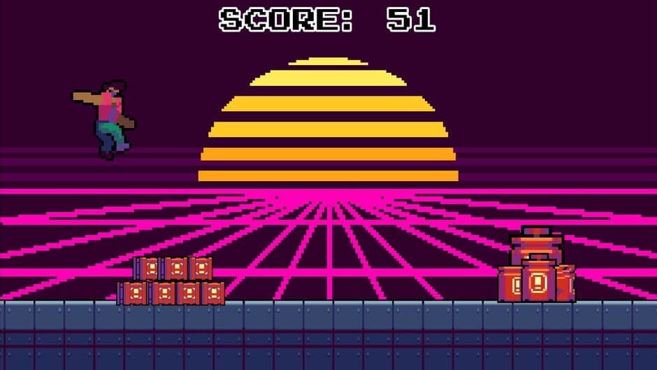 Synthwave Runner screenshot