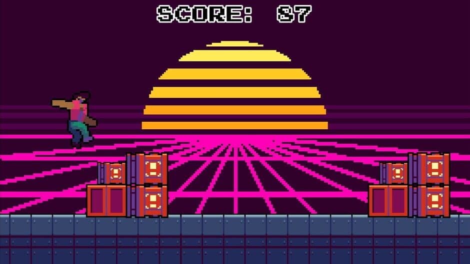 Synthwave Runner screenshot