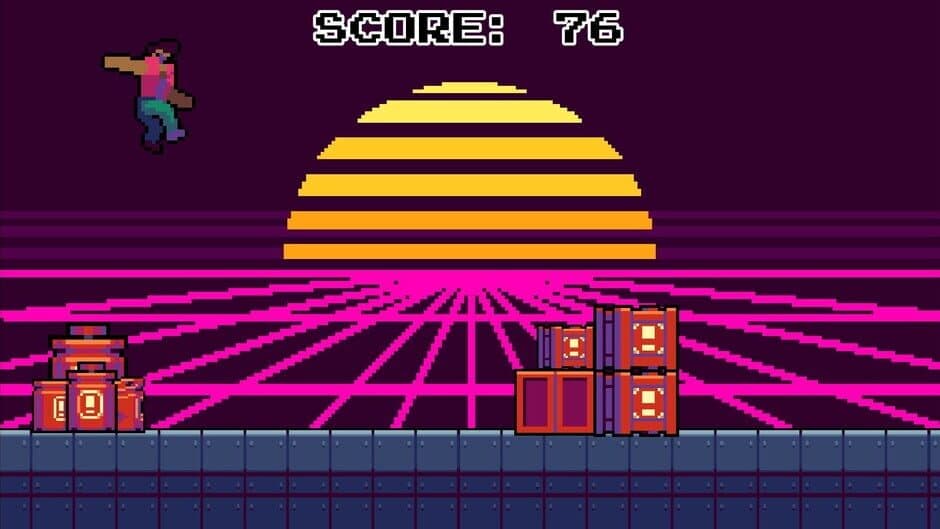 Synthwave Runner screenshot