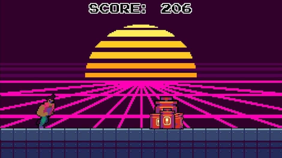 Synthwave Runner screenshot