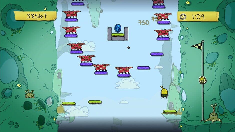 Doodle Jump for Kinect screenshot