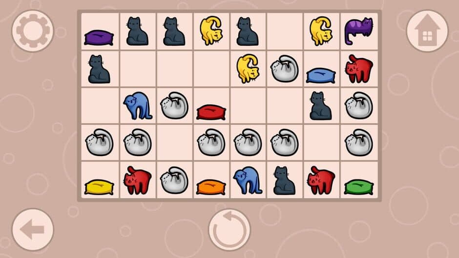 Cat Palette: Merging Colorful Kittens screenshot