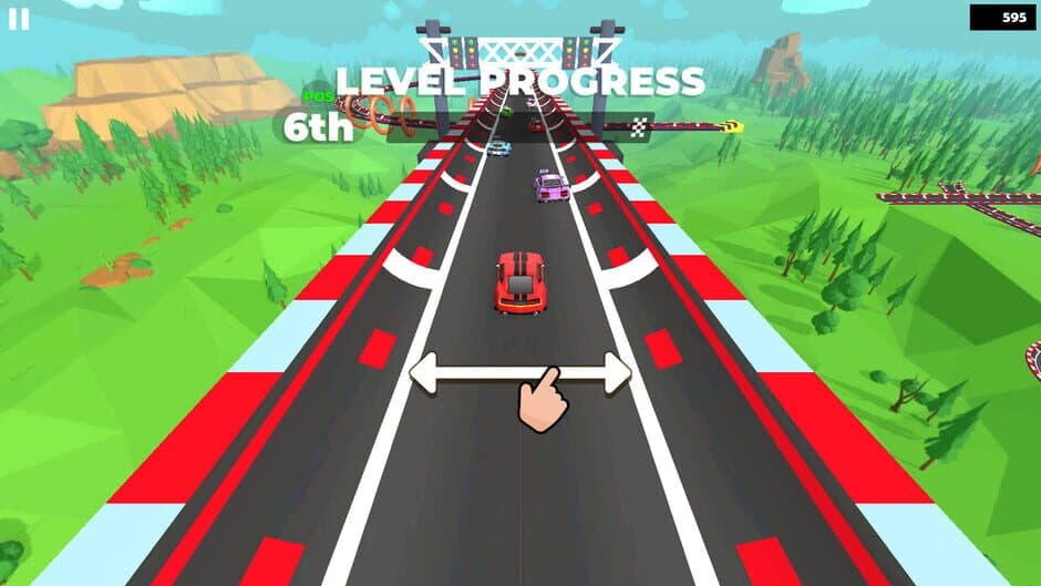 Skyline Sprint: Turbo Tracks screenshot
