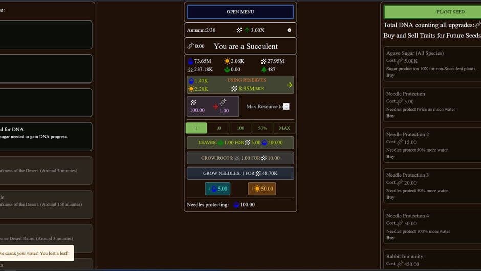 Idle Plant Game screenshot