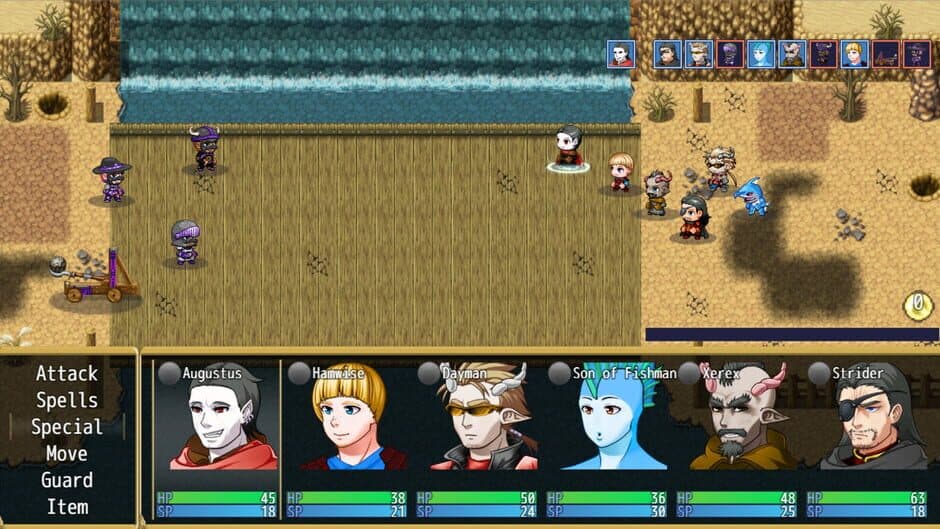 Tales From Aturian: Battle of Cleaved Fields screenshot