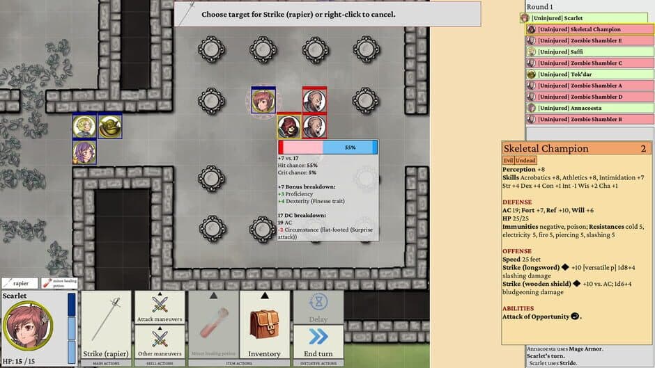Dawnsbury Days screenshot