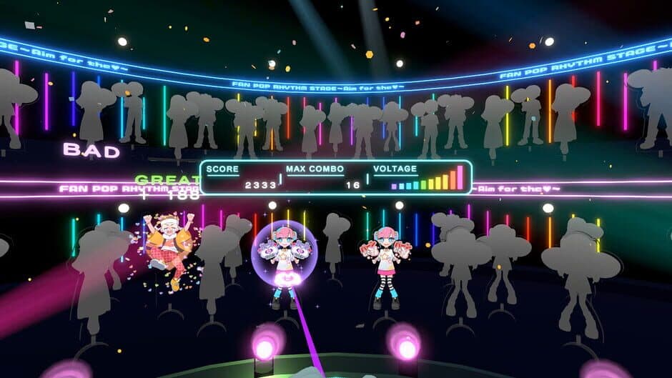 Fan Pop Rhythm Stage: Aim for the Heart screenshot