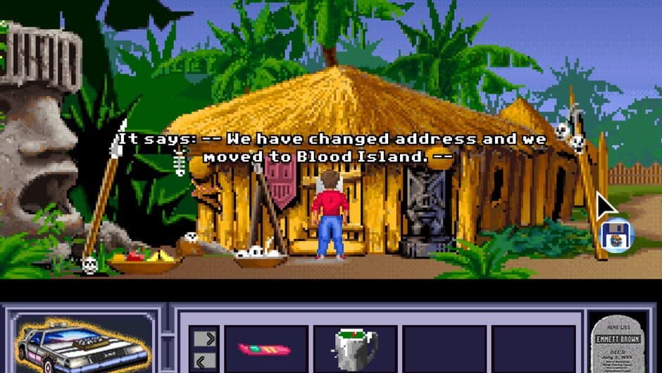 The Fan Game: Back to the Future - Part III: Timeline of Monkey Island screenshot