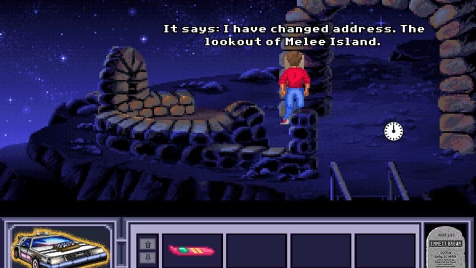 The Fan Game: Back to the Future - Part III: Timeline of Monkey Island screenshot