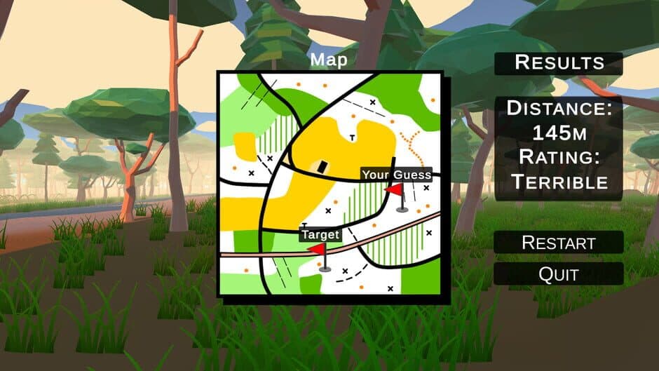 Orienteering Simulator screenshot
