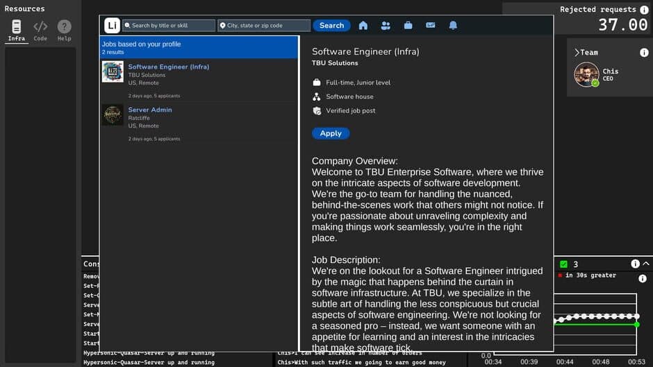 SysOps Saga screenshot