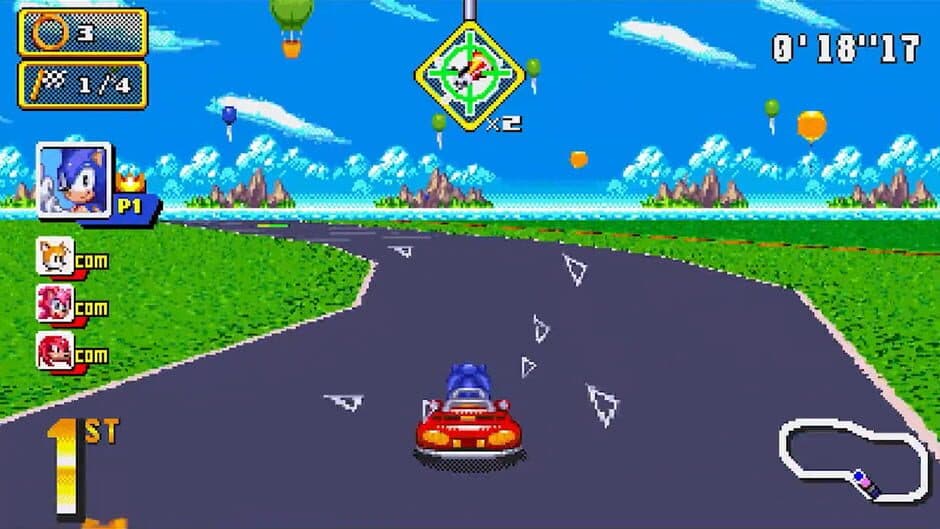 Sonic Drift 16-Bit screenshot
