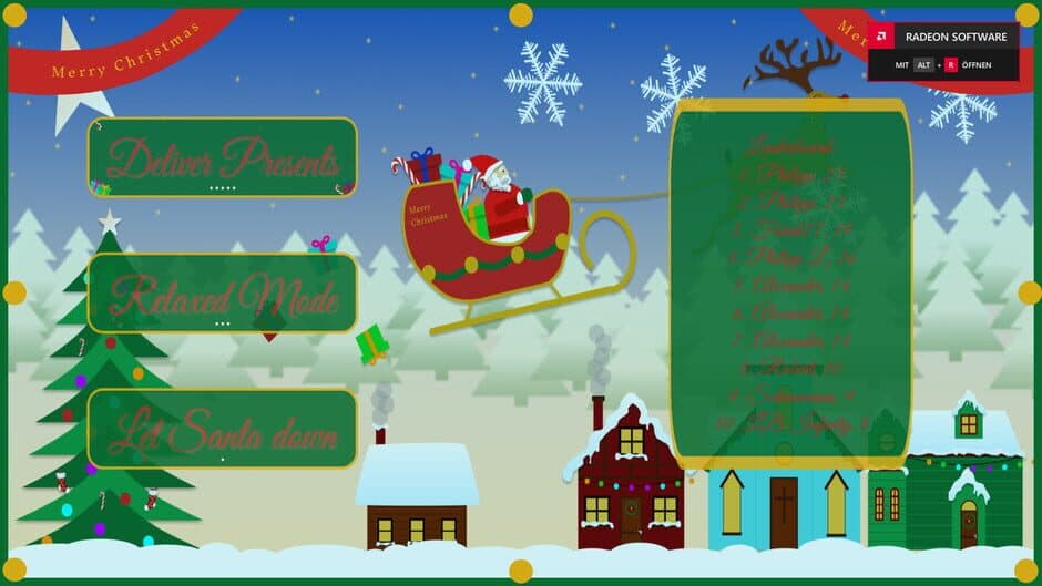 Santa's busy day screenshot
