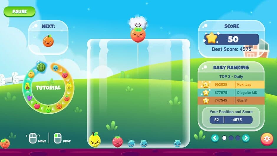 Watermelon Suika Game screenshot