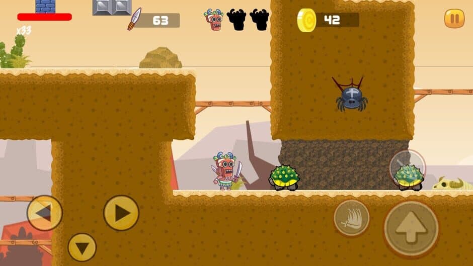 Super Prehistoric World Adventure screenshot