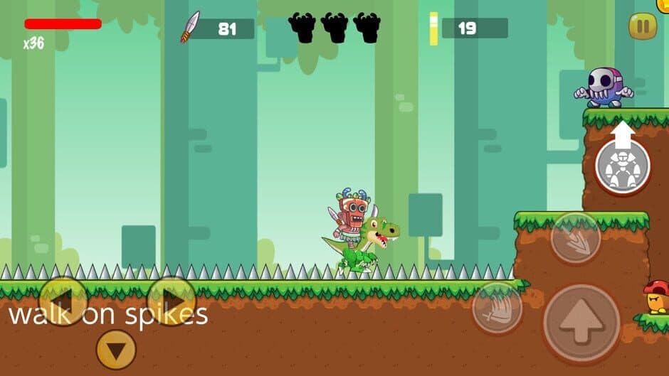 Super Prehistoric World Adventure screenshot