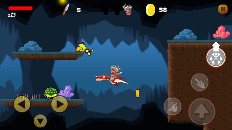 Super Prehistoric World Adventure screenshot