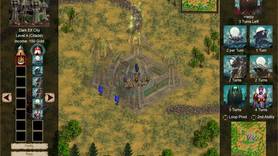 Warlords IV: Heroes of Etheria screenshot