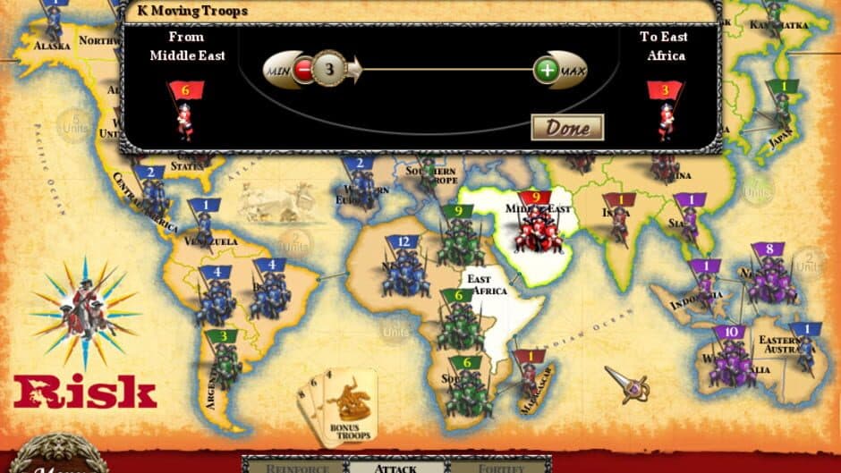 Risk screenshot