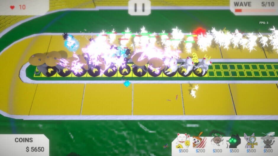 Cats vs. Ghosts screenshot