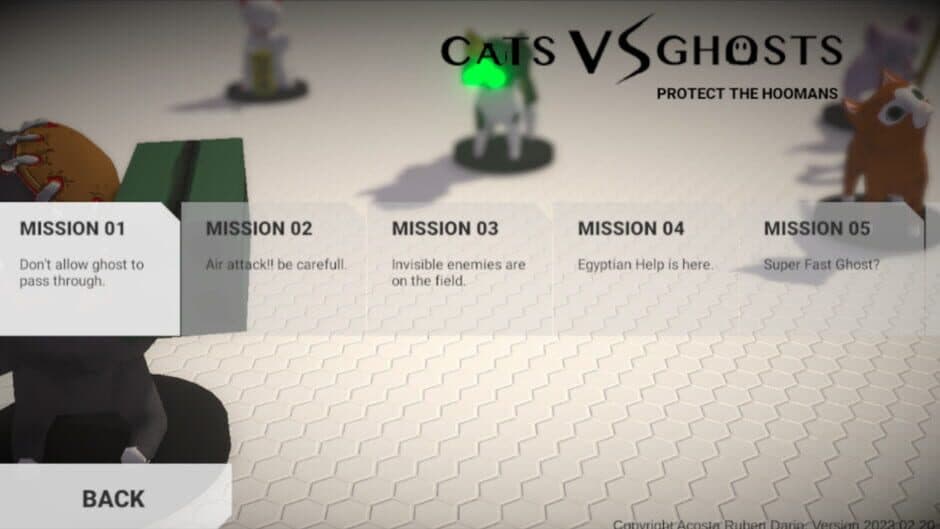 Cats vs. Ghosts screenshot