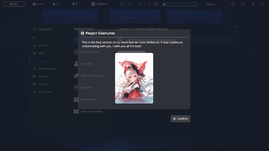 VTuber Manager screenshot