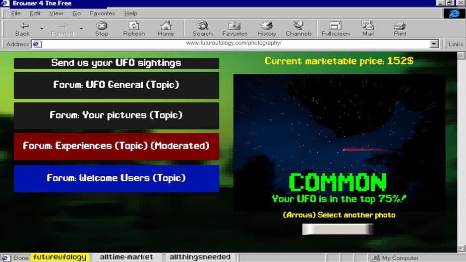 UFO Sightings Simulator screenshot