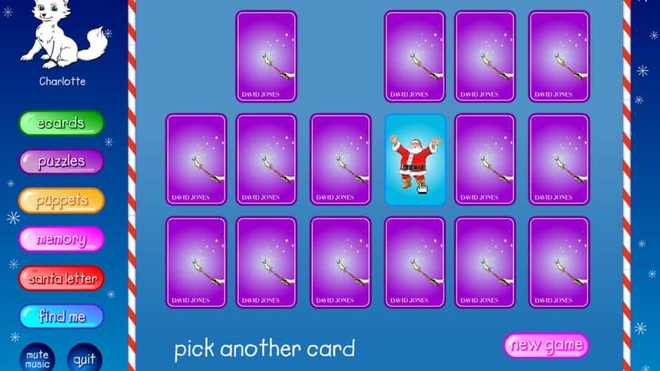 David Jones: Merry Christmas CD-ROM screenshot
