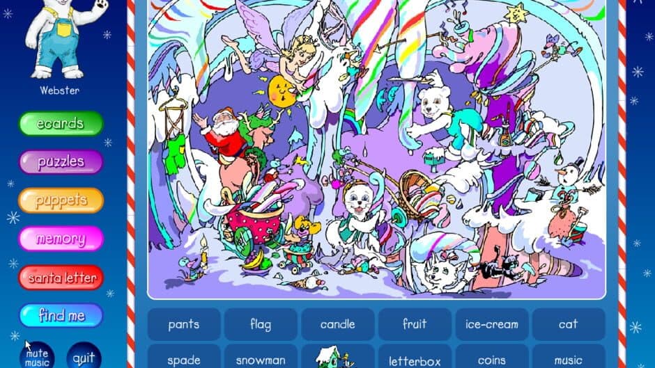 David Jones: Merry Christmas CD-ROM screenshot